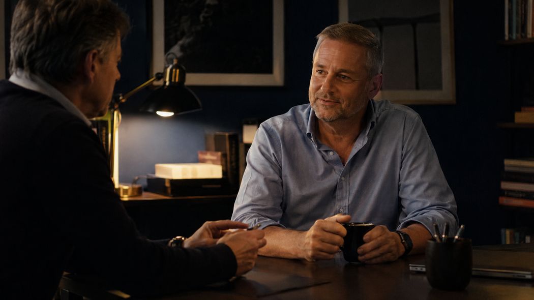 A UK business owner on a video call setting up virtual assistant support