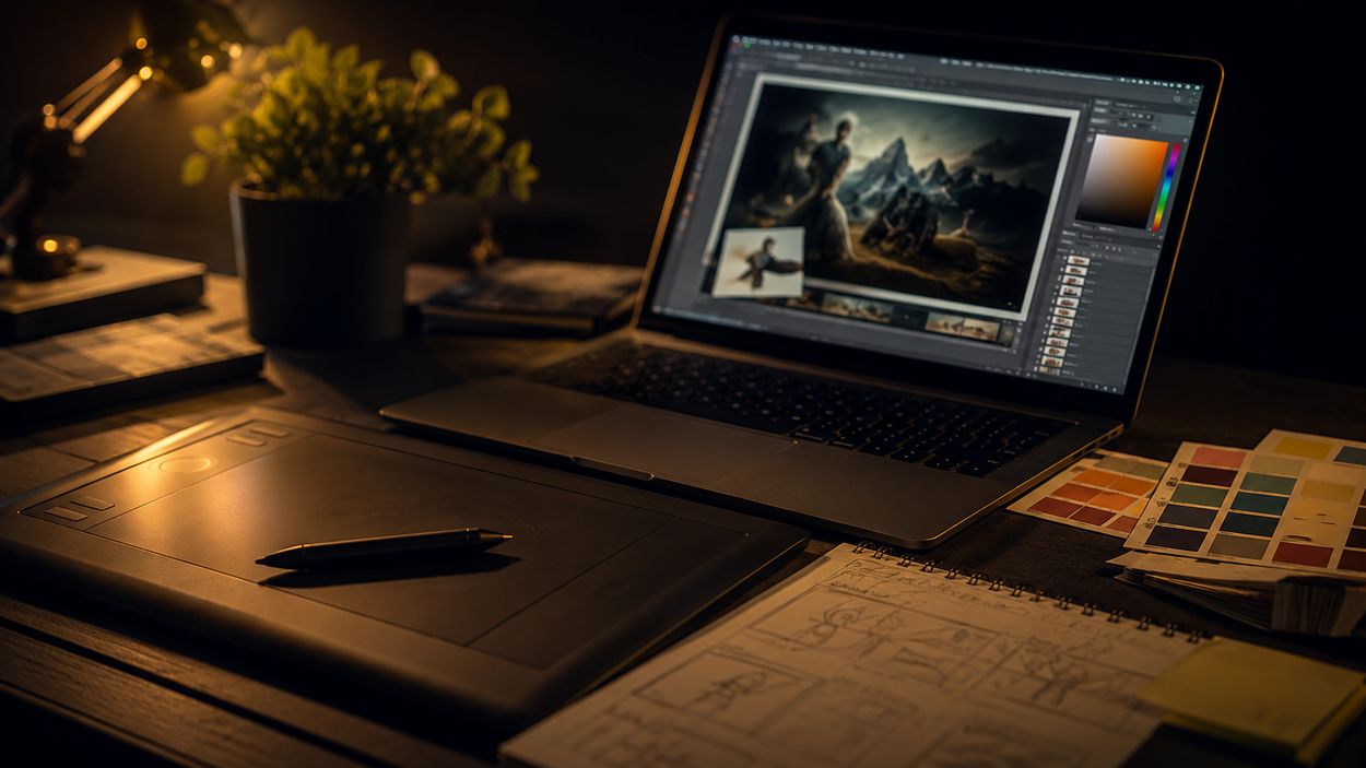 Designing an eye-catching YouTube thumbnail